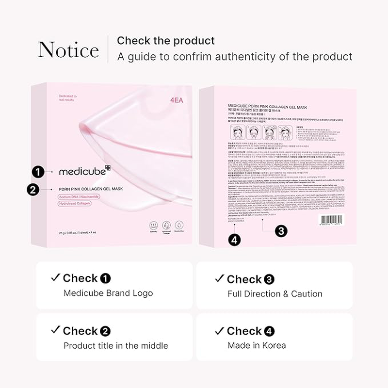 Medicube pdrn pink collagen gel mask -1 piece, , medium-null