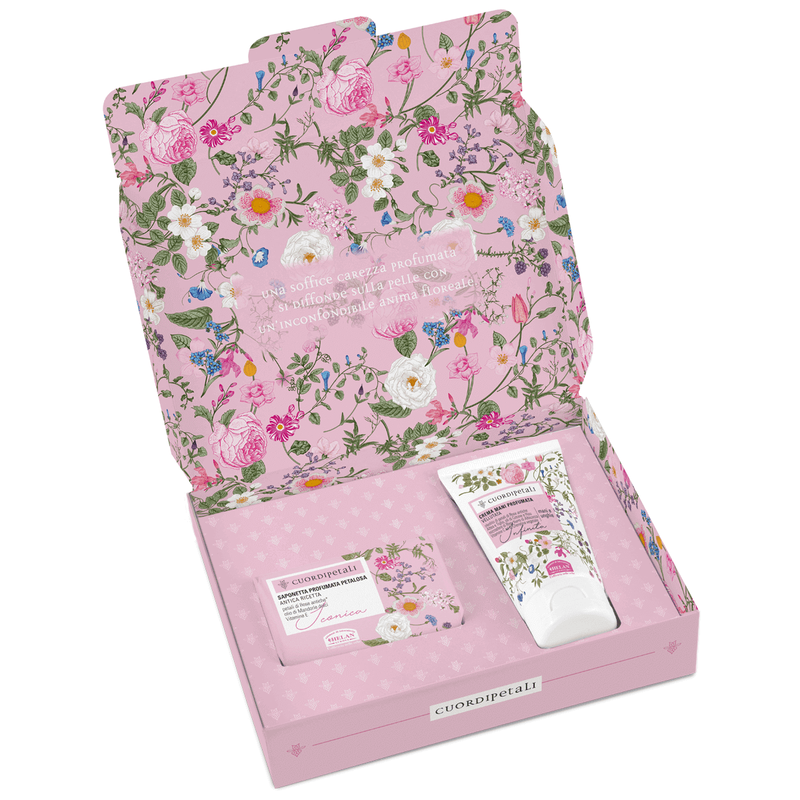 Product image: Helan cuor di petali scented hand cream and soap gift box, , medium-null