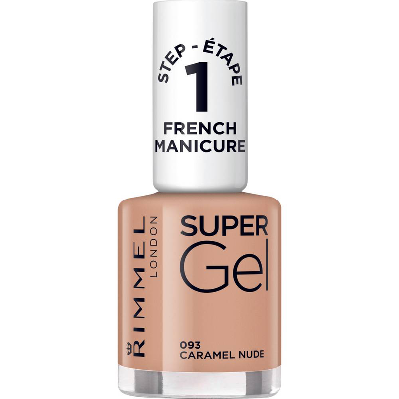 Product image: Rimmel super gel nail polish 093 caramel nude, , medium-null