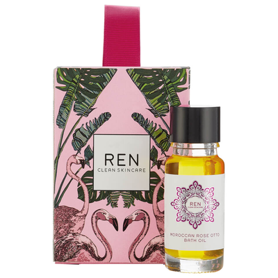 Ren clean skincare moroccan rose otto bath oil 10ml, , medium