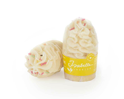 Isabelle laurier creamy bath cupcake rainbow sprinkles, , medium
