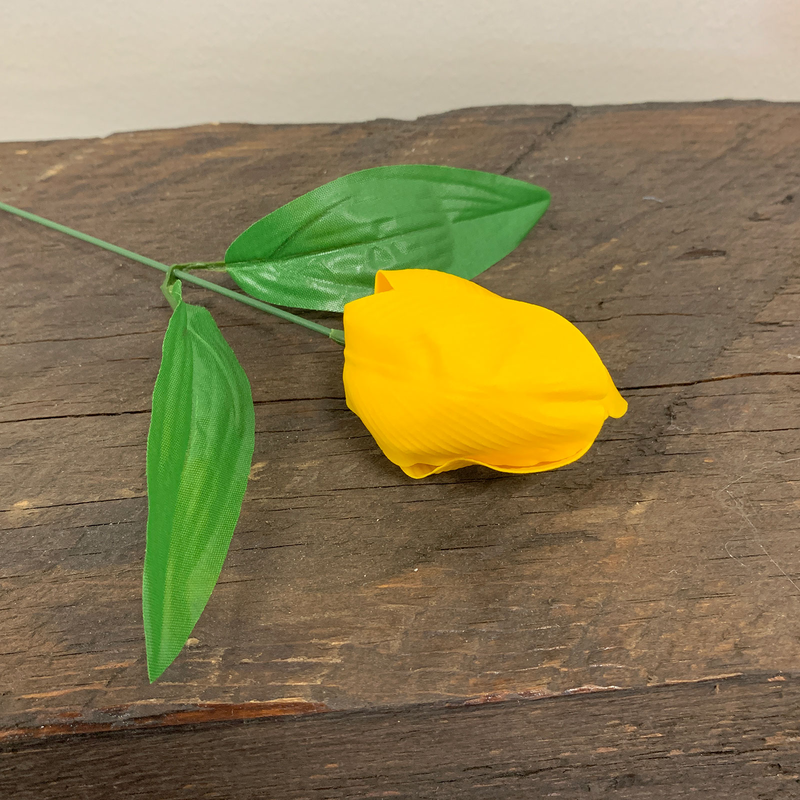 Product image: Soap flower tulip yellow medium, , medium-null