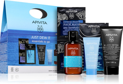 Apivita just dew it essentials to go set, , medium