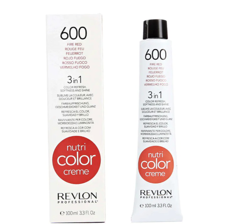 Revlon professional nutri color creme 600 fire red image number null