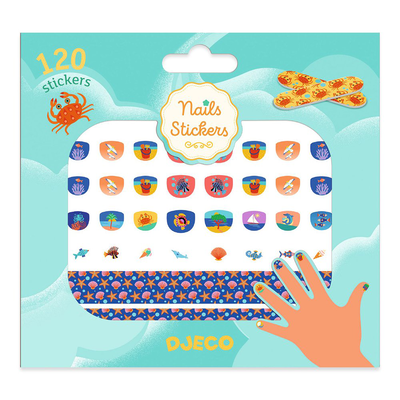 Mediterranean nails stickers