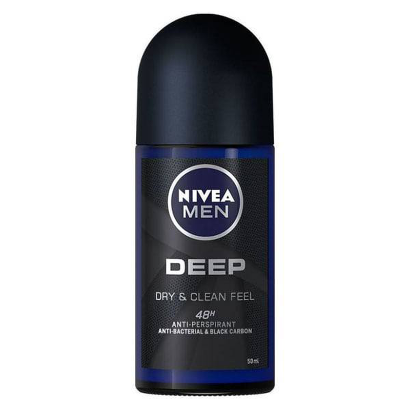 Product image: Nivea men deep black carbon roll on deodorant 50ml-null