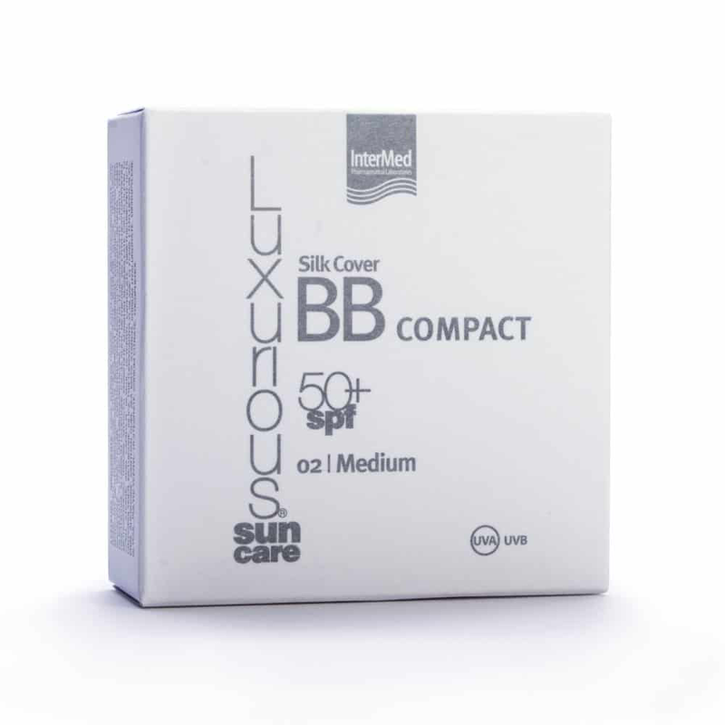 Product image: Luxurious suncare silk cover bb compact SPF50+ 12 gr 04 dark-null