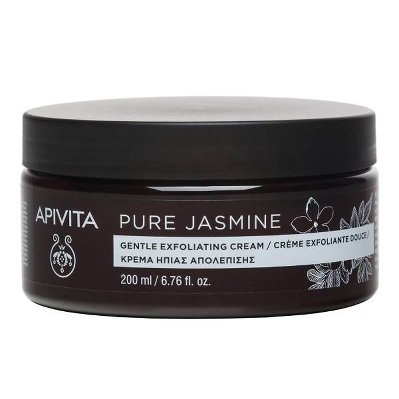 Apivita pure jasmine, body scrub, 200ml image number null