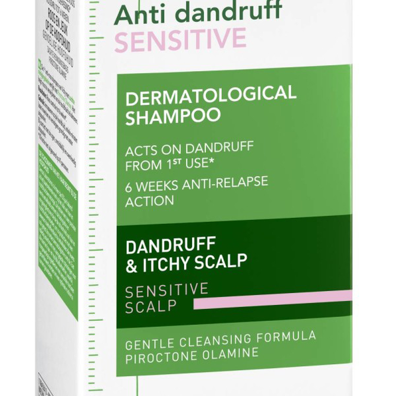 Vichy dercos anti- dandruff sensitive, advanced action shampoo for dry scalp& dandruff 200ml-null