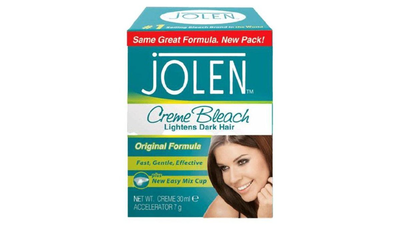 Jolen facial creme cream bleach lightens excess dark hair - 30 ml, , medium