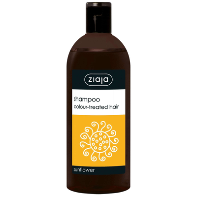 Ziaja shampoo colour-treated hair sunflower 500ml, , medium