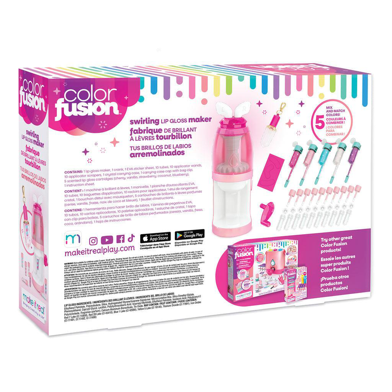 Make it real color fusion: swirling lip gloss maker, , medium image number null