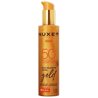 Nuxe sun oil gold SPF50 150 ml, , medium