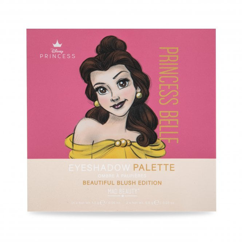 Mad beauty disney's princess belle eyeshadow palette-null