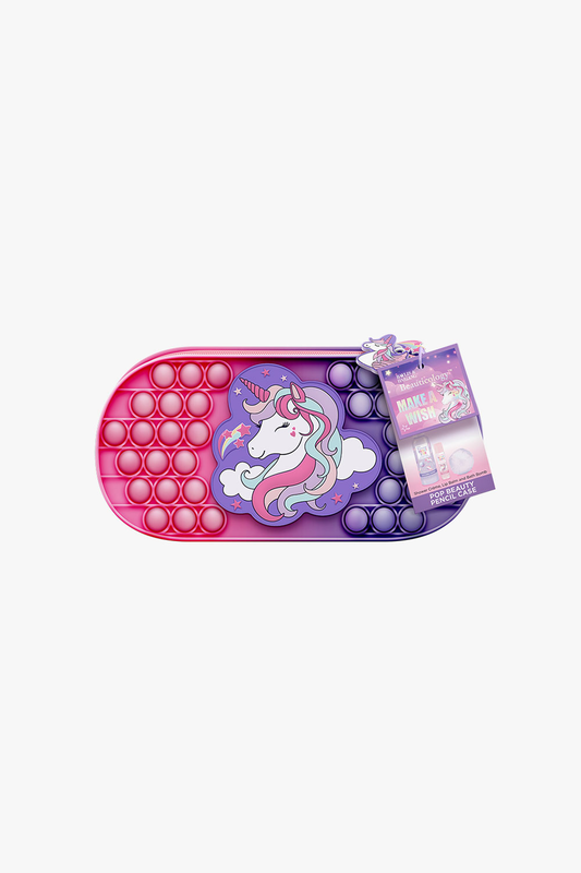 Beauticology unicorn pop beauty pencil case set, , medium-null