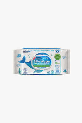 Natur aqua baby wipes x60, , medium
