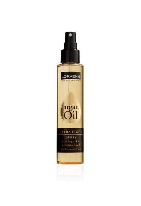 Lorvenn argan oil ultra light spray 125ml, , medium image number null