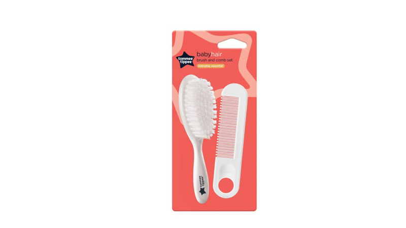 Tommee tippee essentials baby brush & comb set 0m+, , medium-null