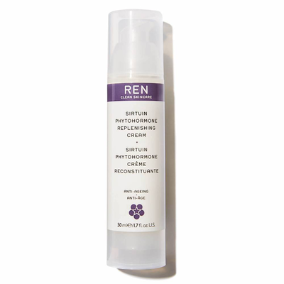 Ren clean skincare sirtuin phytohormone replenishing cream 50ml, , medium