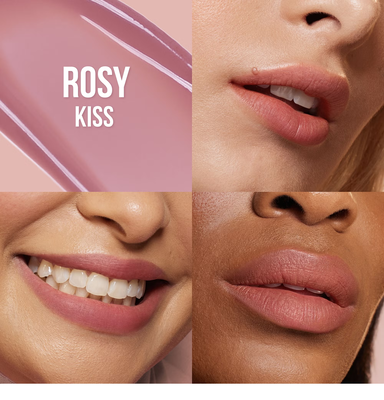 Huda beauty creamy lip and cheek stain rosy kiss