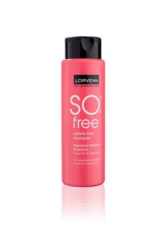 Lorvenn sulfate free shampoo for weak and damaged hair 300ml-null
