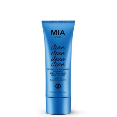 Korff mia clean Gentle brigthening scrub cleanser 100ml, , medium