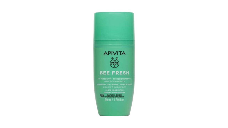 Apivita bee fresh 24h deodorant microbiome respect, 50ml-null