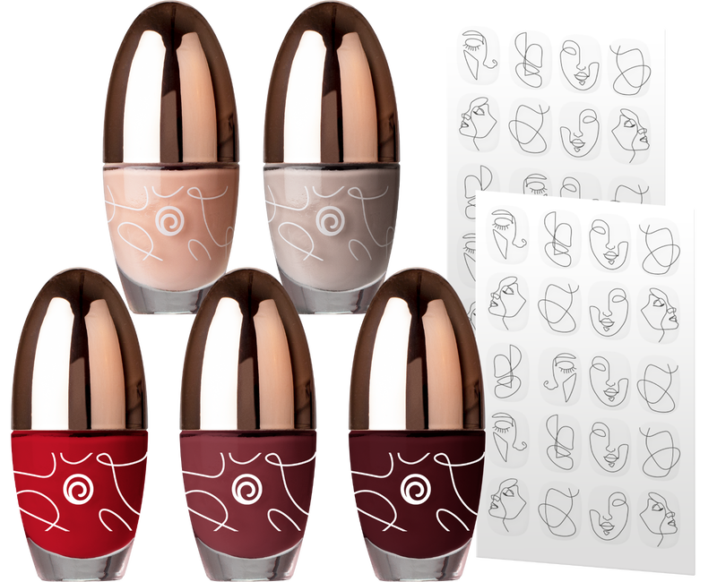 Colors of beauty - nails polish set, , medium-null