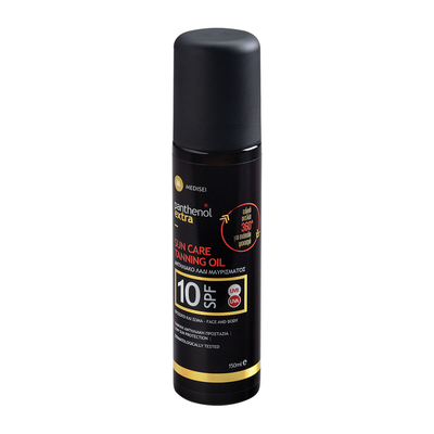 Panthenol sun care tanning oil 10SPF 150ml