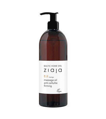 Ziaja baltic home spa fit anti-cellulite & firming massage oil 490ml, , medium
