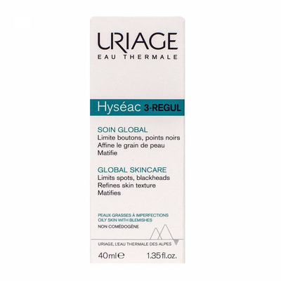 Uriage hyseac 3-regul, global skincare for combination skin 40ml, , medium