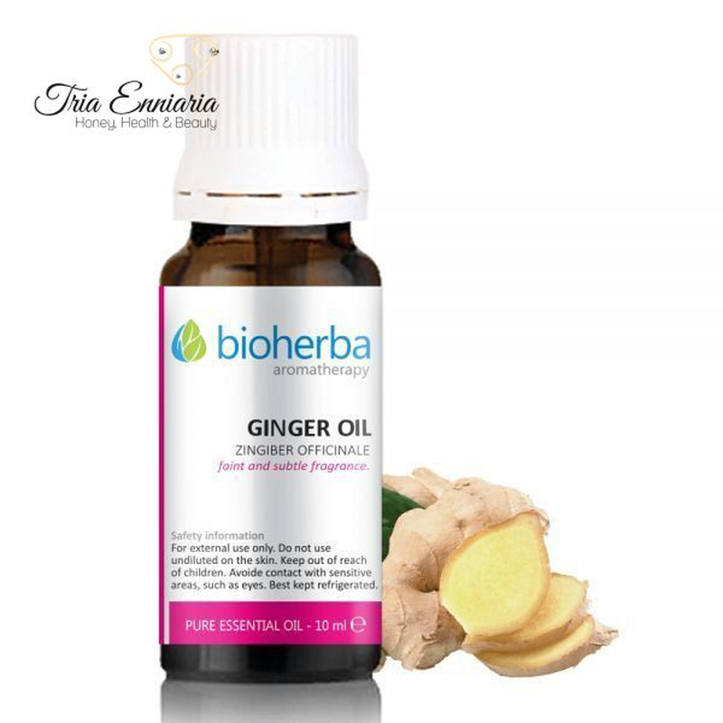 Ginger, pure essential oil, 10 ml, bioherba, , medium image number null