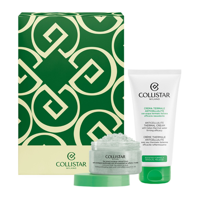 Collistar a-cellulite thermal cream 175ml + cryoactive talasso scrub 150g, , medium