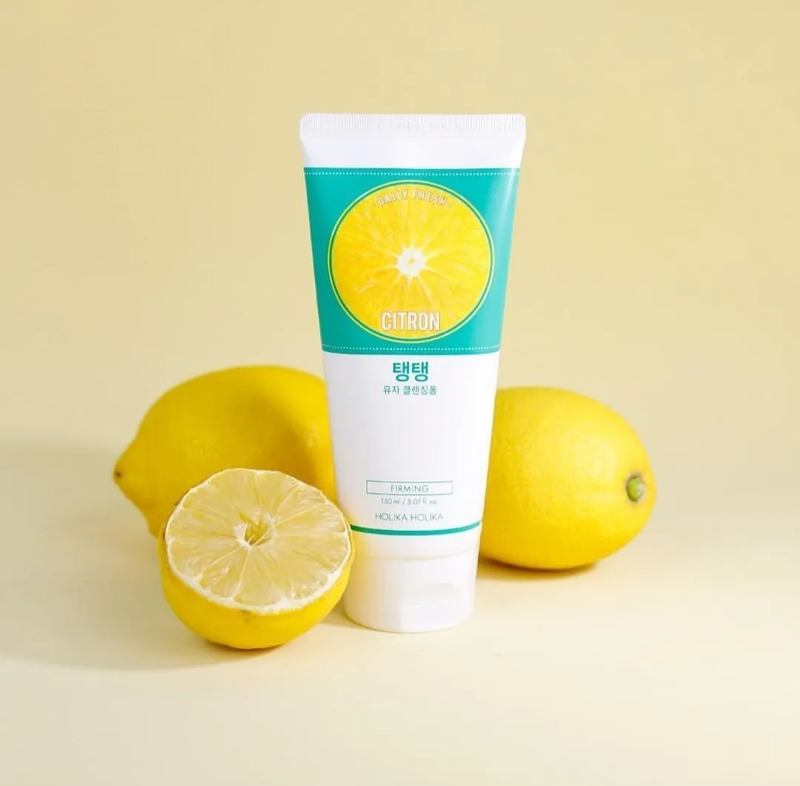 Holika holika daily fresh citron cleansing foam, , medium-null