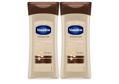 Vaseline total moisture cocoa radiant body gel oil, , medium