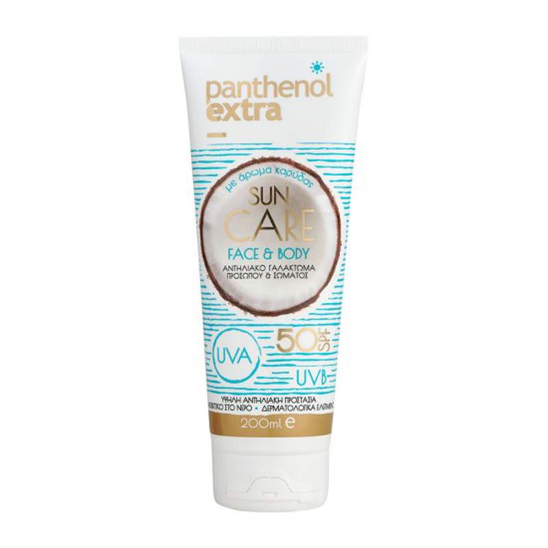 Panthenol sun care face & body SPF 50 200ml image number null