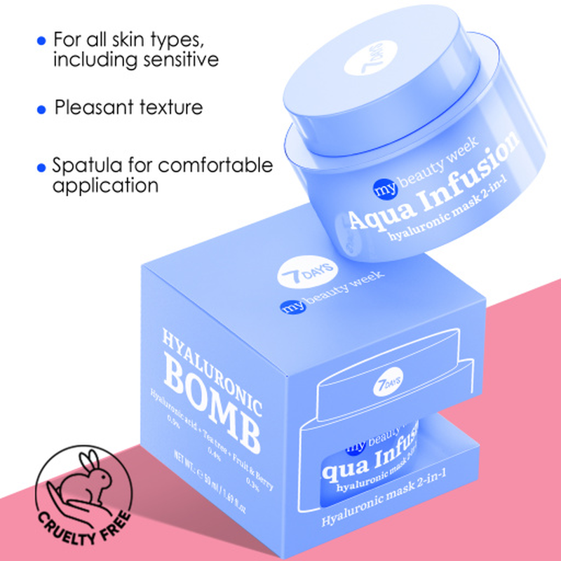 Hyaluronic mask 2in1 aqua infusion-null
