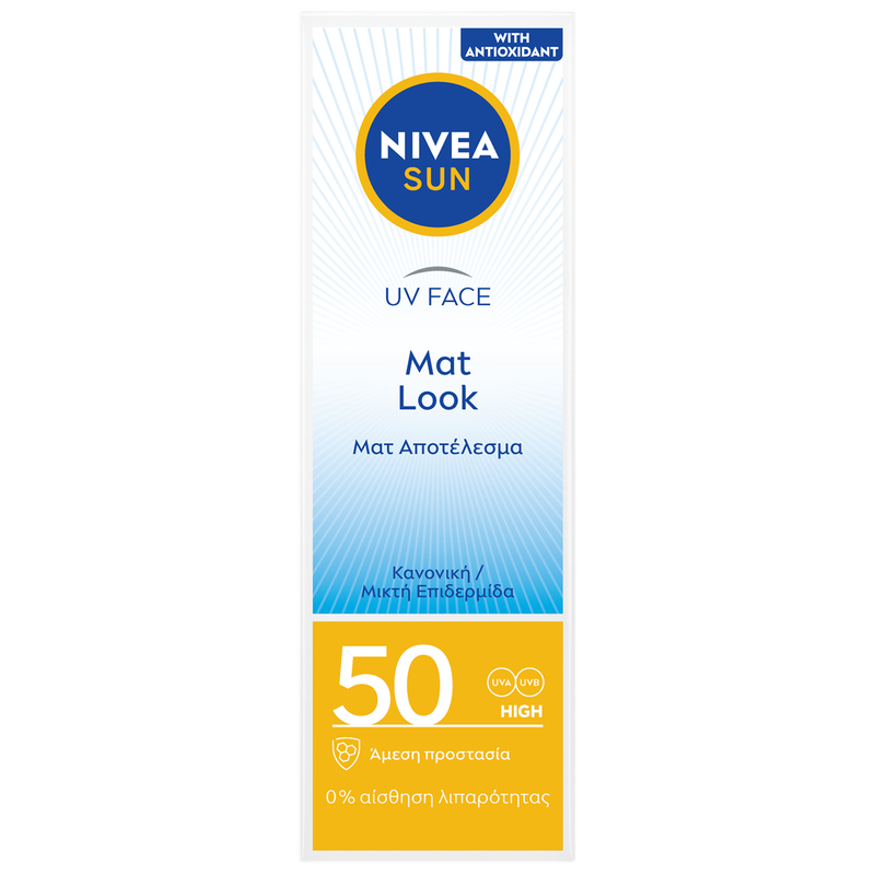 86007 nivea sun face shine control SPF 50-null