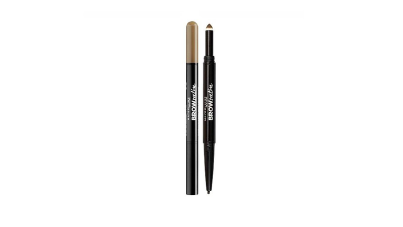 Maybelline brow satin medium brown eyebrow pencil, , medium-null