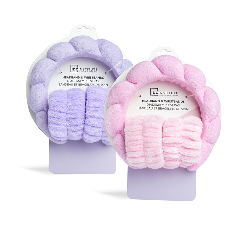 Skincare headband & wristbands image number null