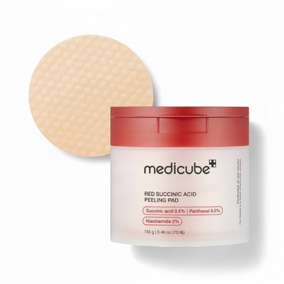 Red succinic peeling pad, , medium