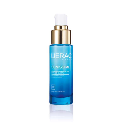 Lierac sunissime after sun repairing & anti-age face serum 30ml, , medium
