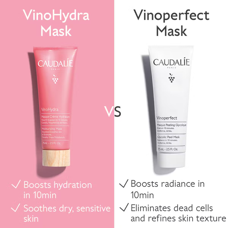 Caudalie vinohydra moisturizing mask 75ml-null