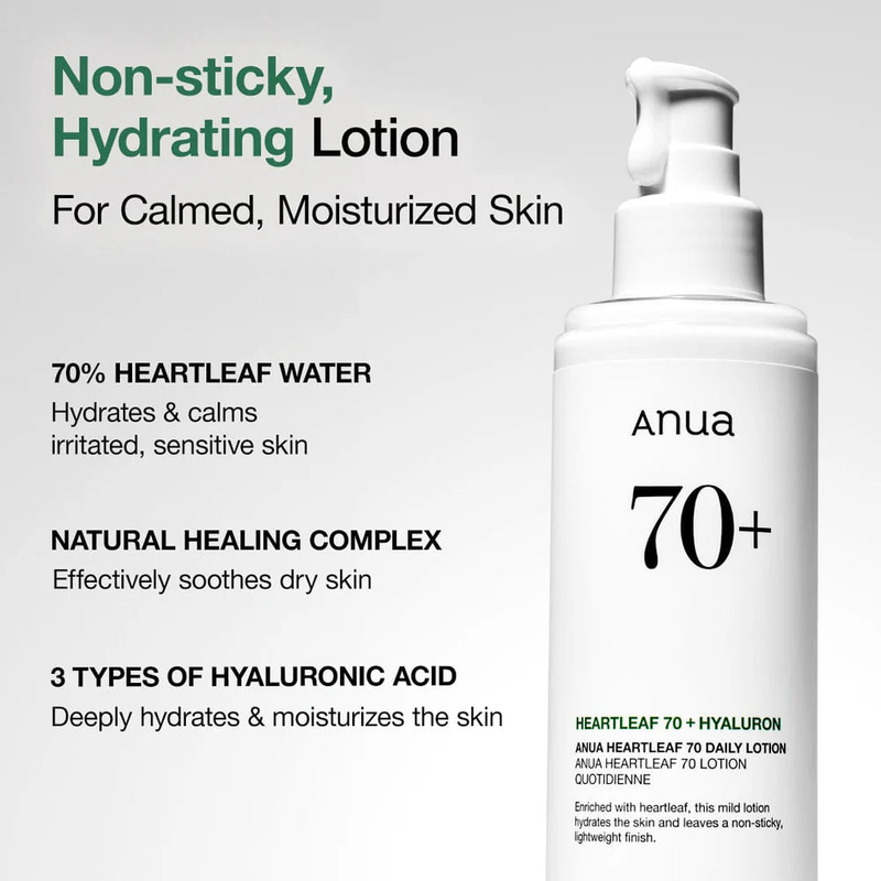Anua heartleaf 70% daily lotion 200ml, , medium-null