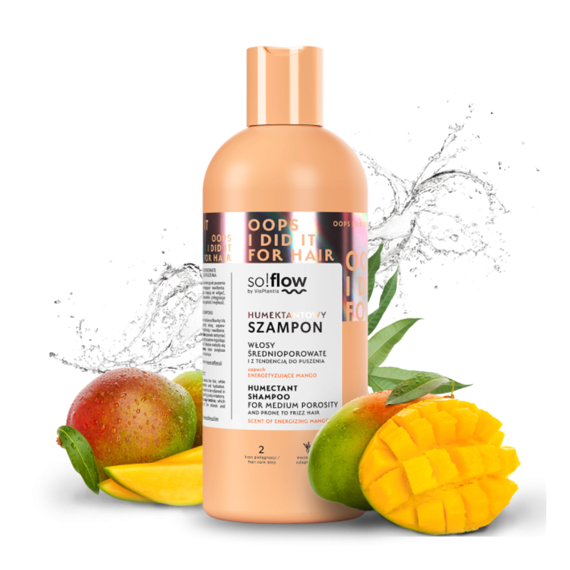 So flow humectant shampoo for medium porosity and frizzy hair 400ml, , medium-null