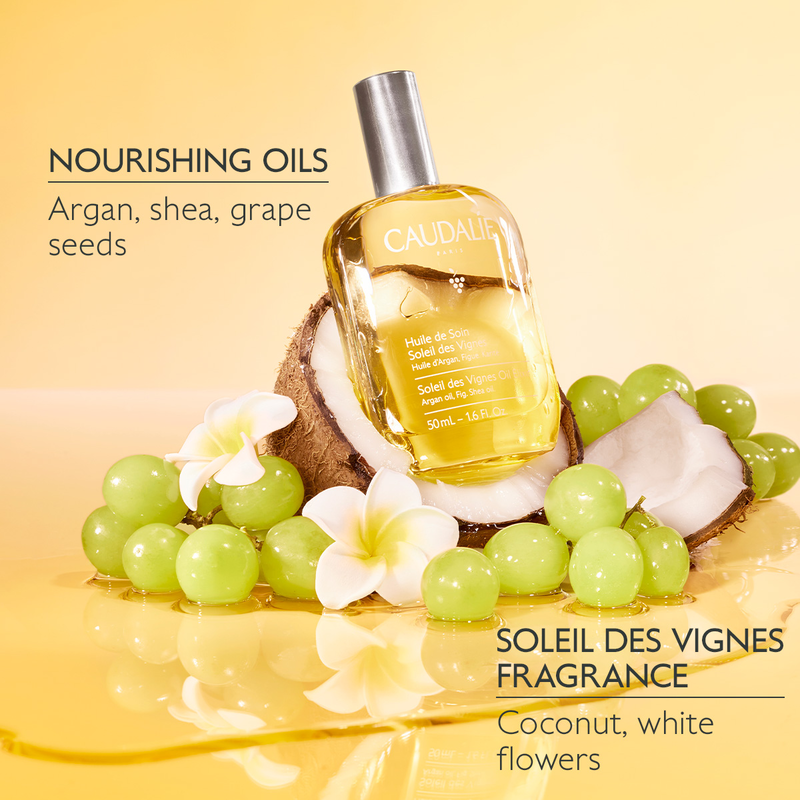 Caudalie soleil des vignes oil elixir, 100ml-null