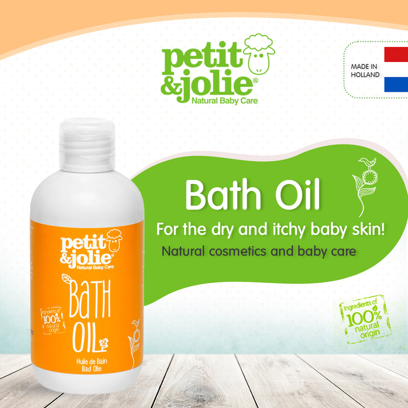 Petit&jolie baby bath oil, , medium image number null