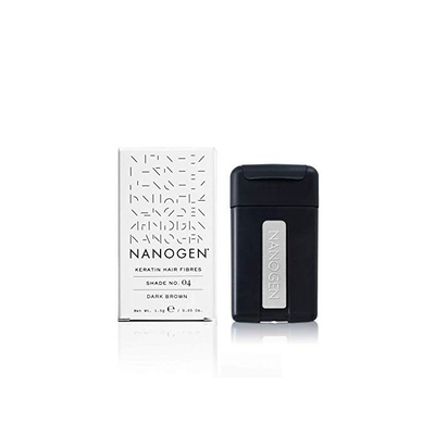 Nanogen keratin hair fibres (dark brown 04) 15gr, , medium