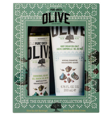 Korres olive sea salt full set, , medium