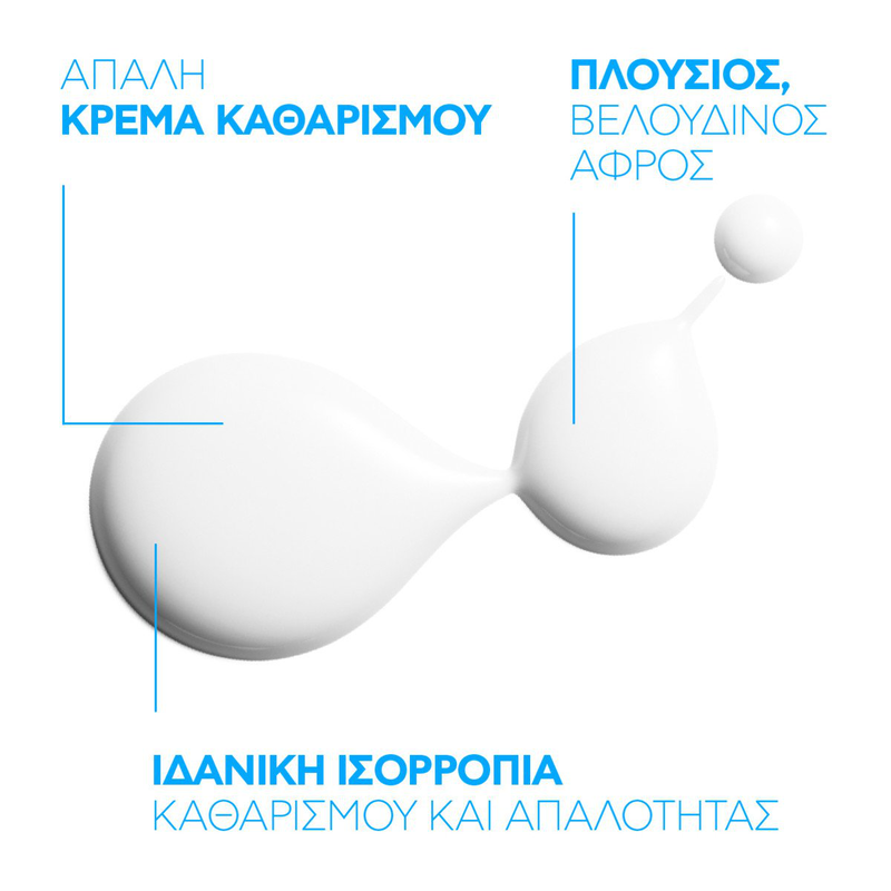 La roche-posay lipikar syndet ap+, lipid-replenishing cream wash. Anti-irritation, anti-scratching. For atopic eczema-prone skin bonus pack 400ml-null